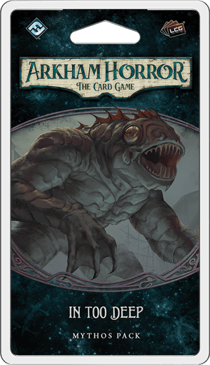Arkham Horror: Il Gioco di Carte – Con l'Acqua alla Gola: Pack Mito box art