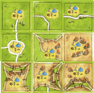 Coperta Troubadours (fan expansion for Carcassonne)