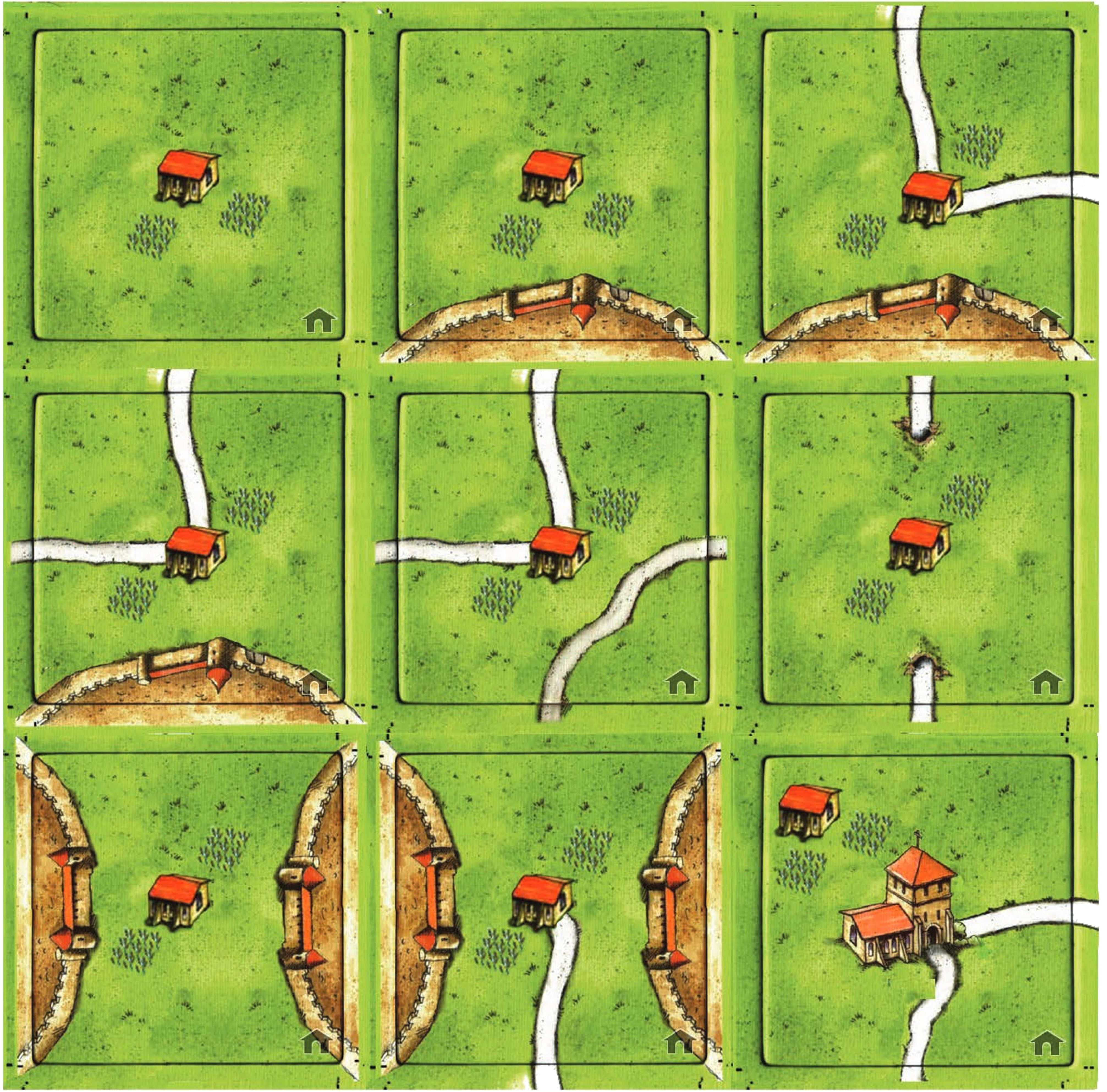 Tithe barns (fan expansion to Carcassonne) box art