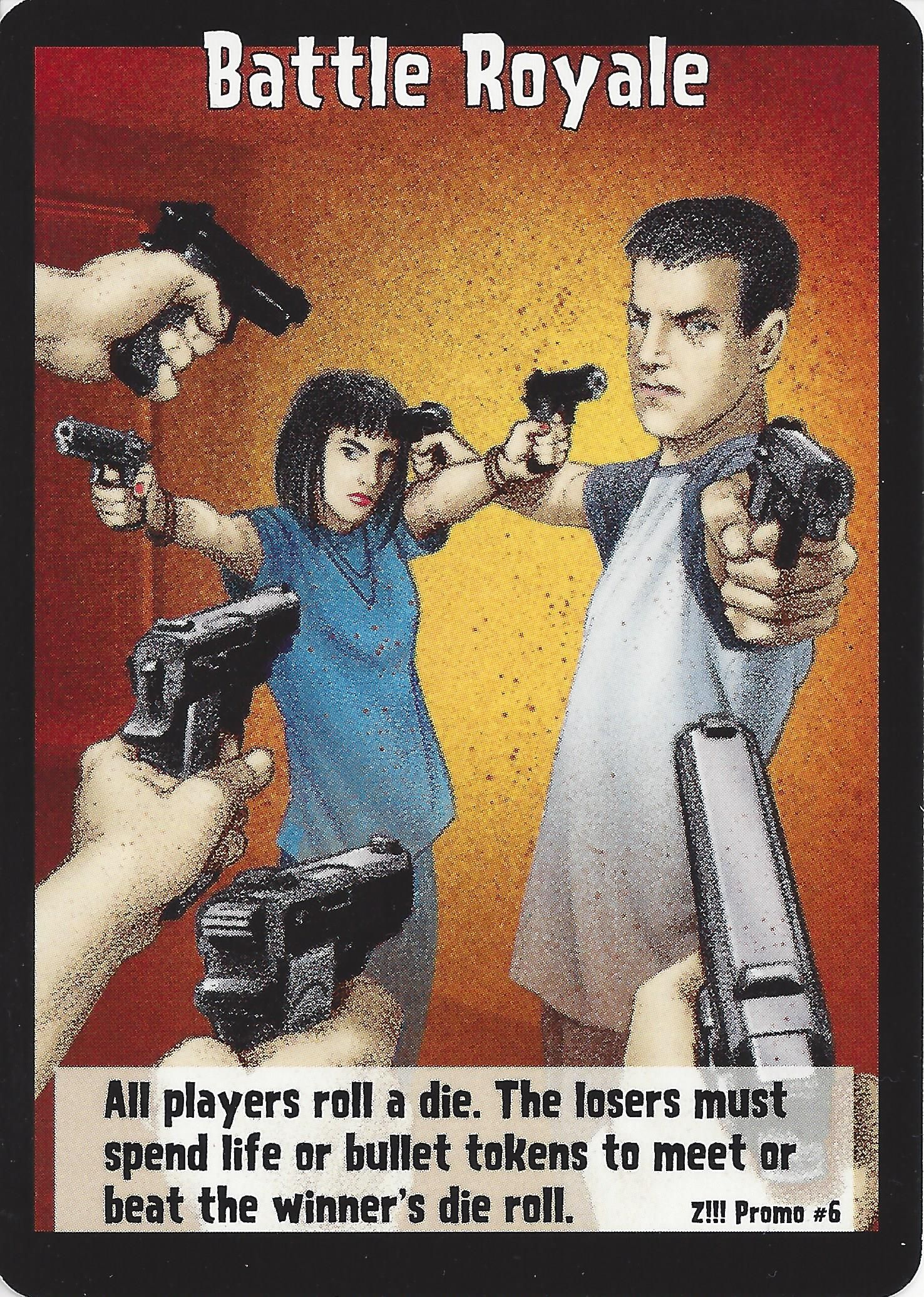 Zombies!!!: Battle Royale Promo Card doboz