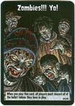 Zombies!!!: Zombies!!! Yo! Promo Card