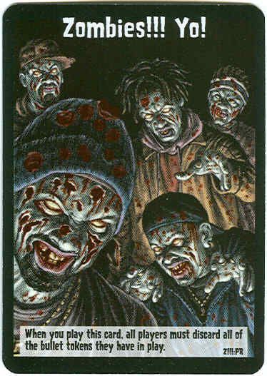 Coperta Zombies!!!: Zombies!!! Yo! Promo Card