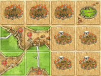 The Medieval Expansion (fan expansion for Carcassonne)