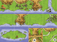 Pirate Coast (fan expansion for Carcassonne)