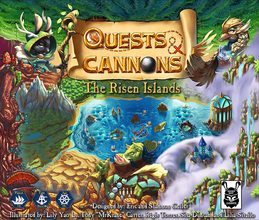 Coperta Quests & Cannons: The Risen Islands