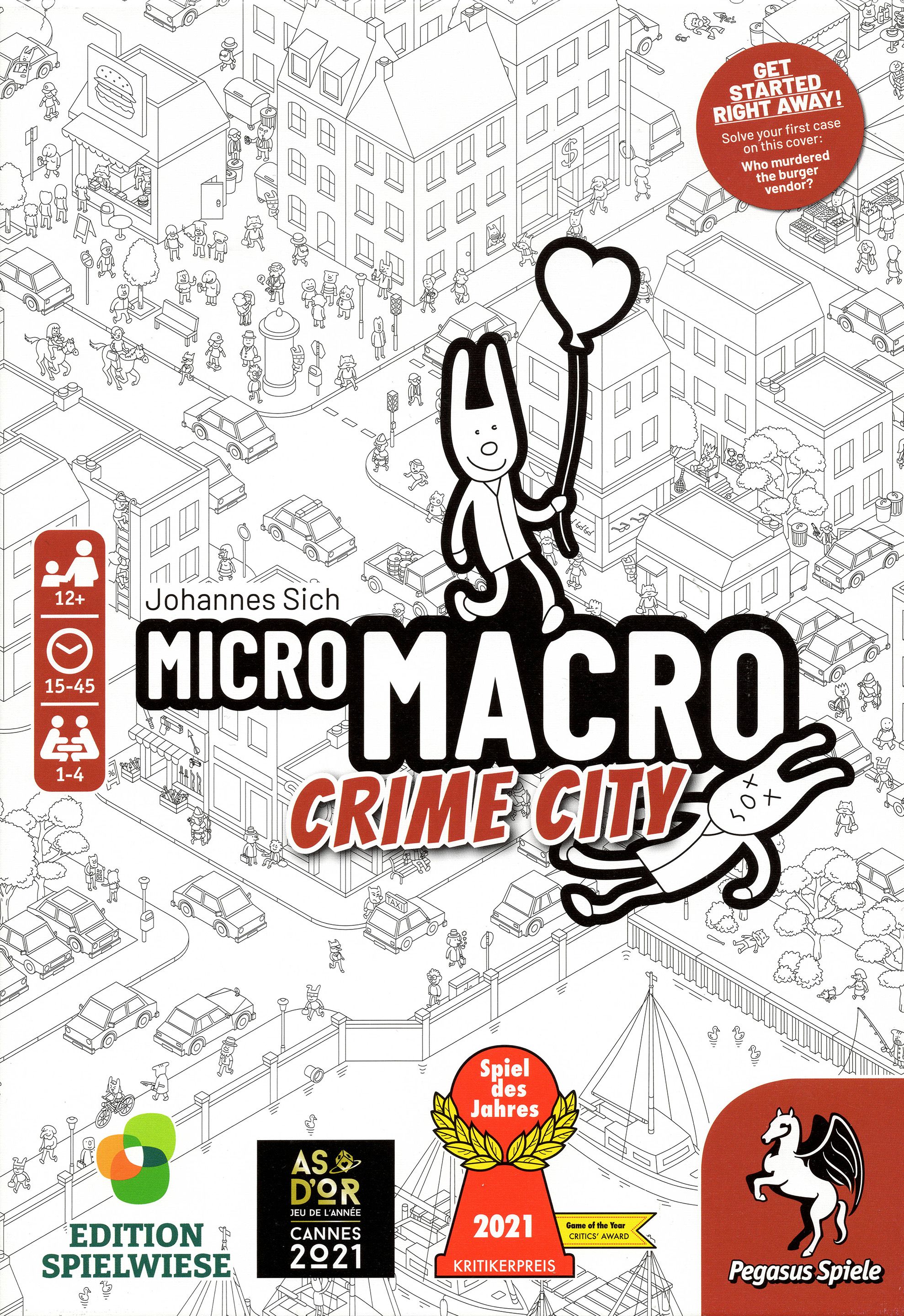 Coperta MicroMacro: Crime City