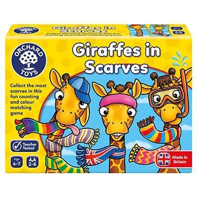 Giraffes in Scarves box art