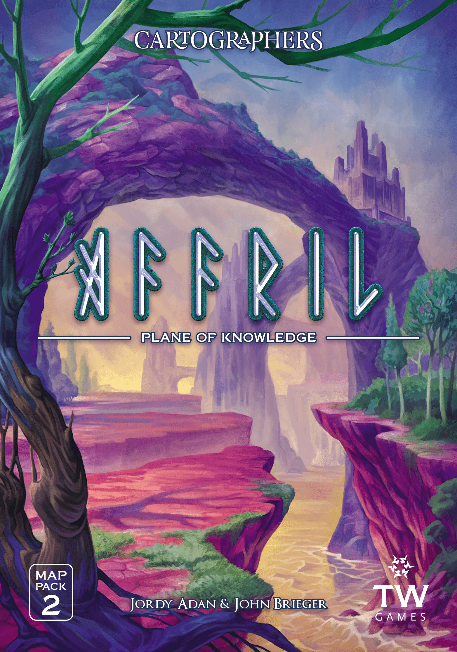 Cartographers: Map Pack 2 – Affril: Plane of Knowledge doboz
