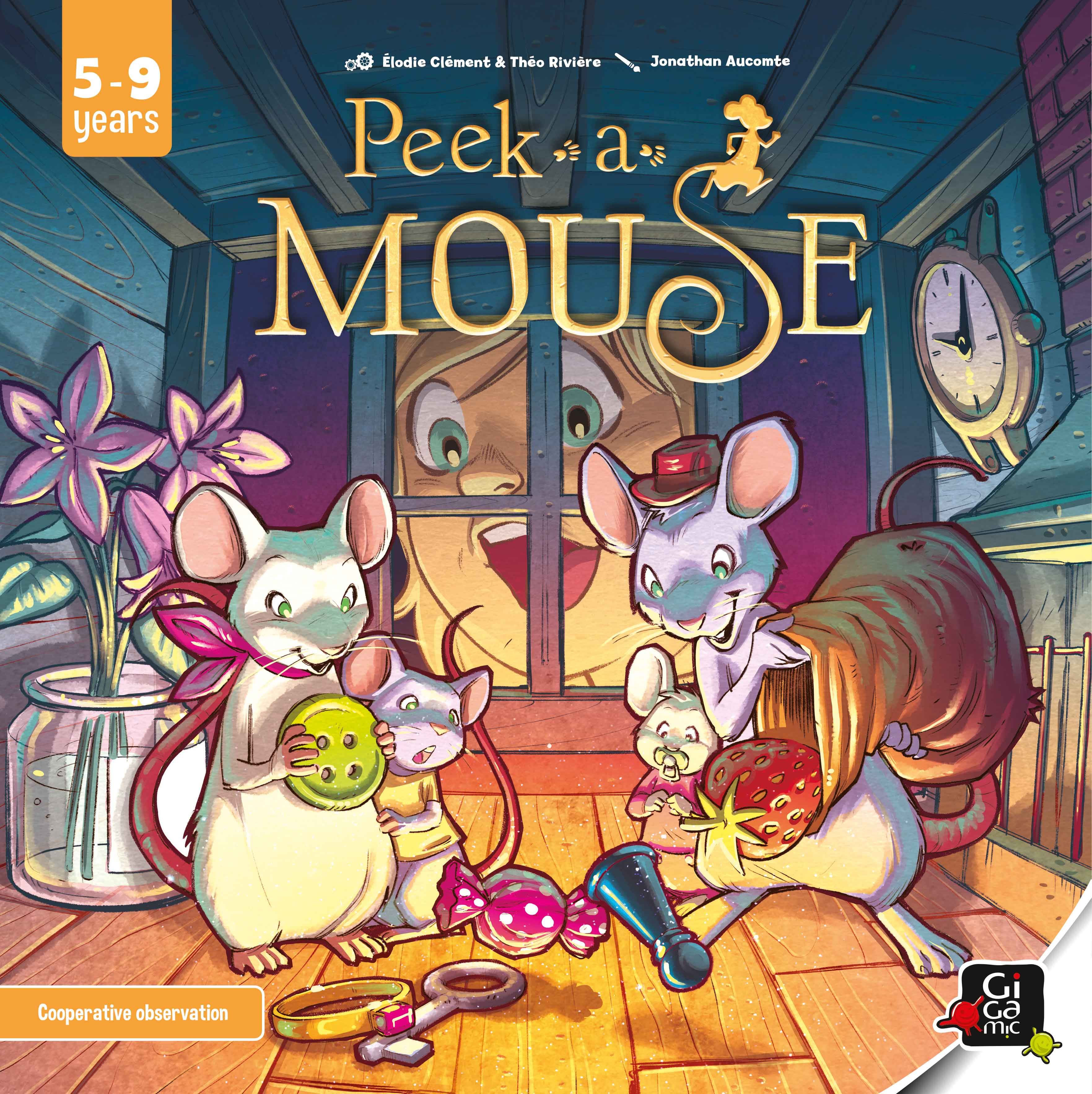 Peek-a-Mouse doboz