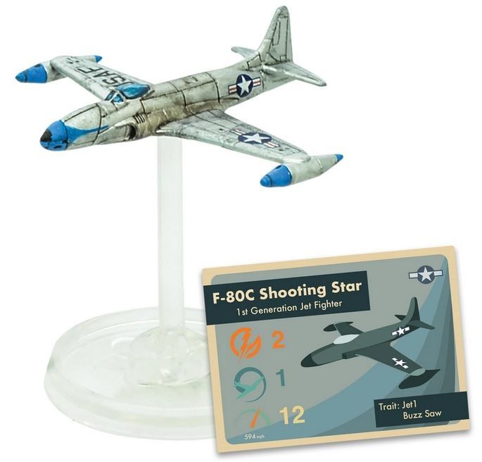 Blood Red Skies: Lockheed F-80C Shooting Star Squadron box art