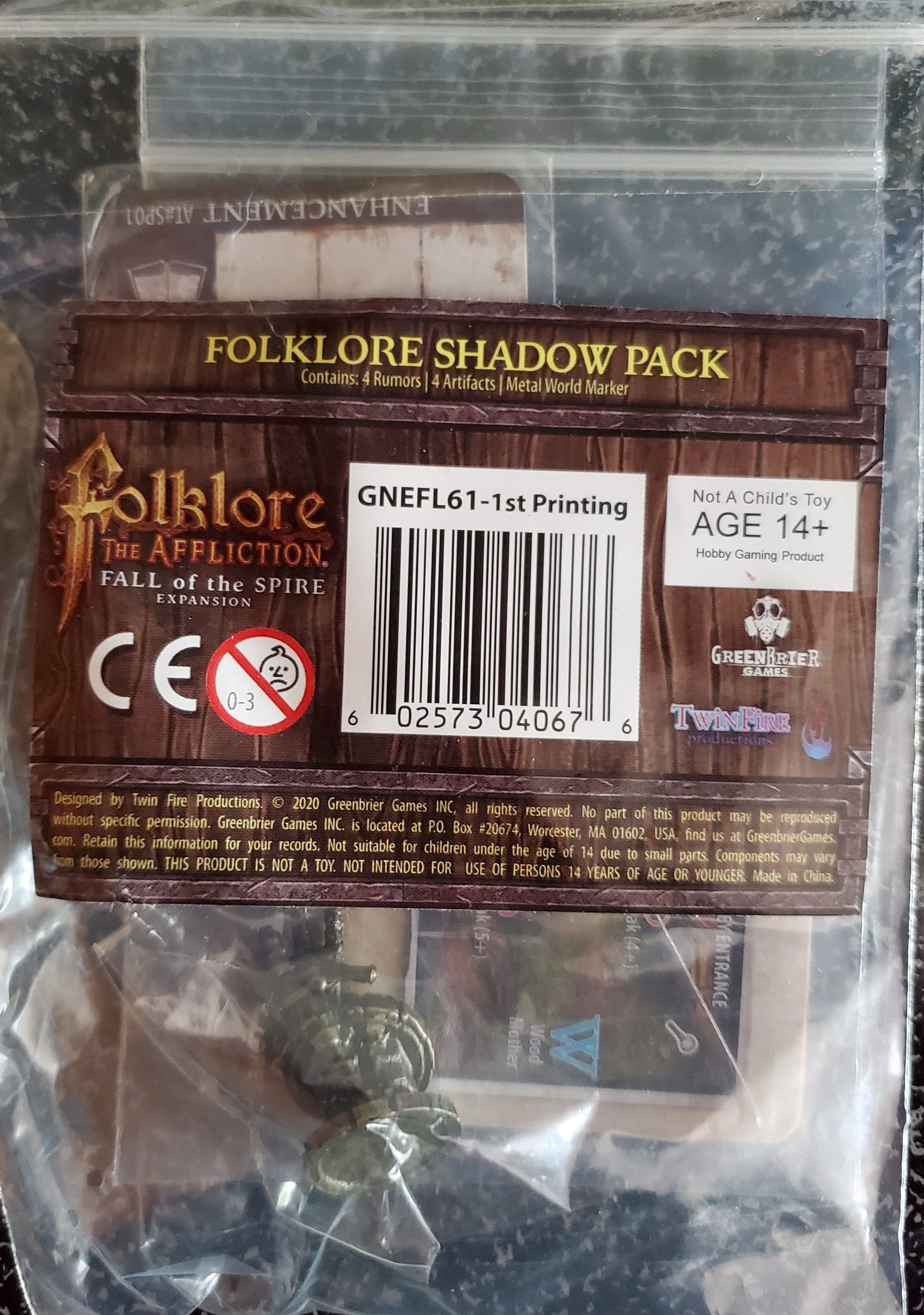 Folklore: The Affliction – Folklore Shadow Pack doboz