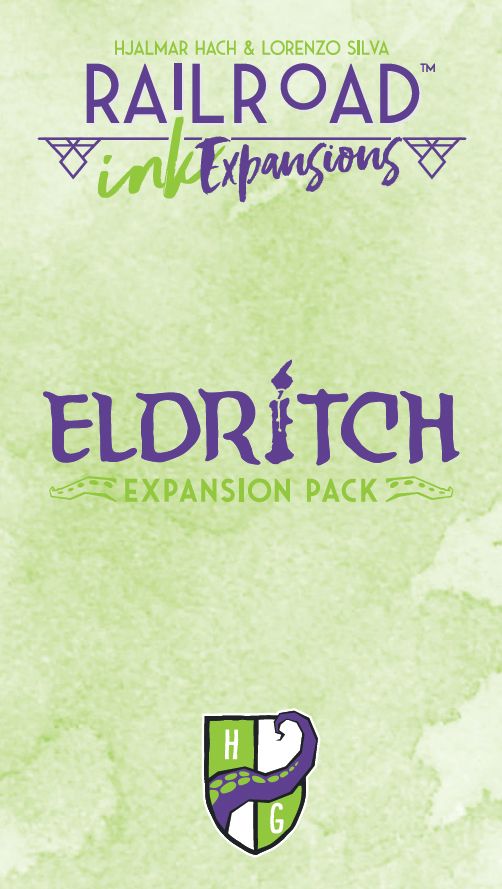 Coperta Railroad Ink: Eldritch Expansion Pack