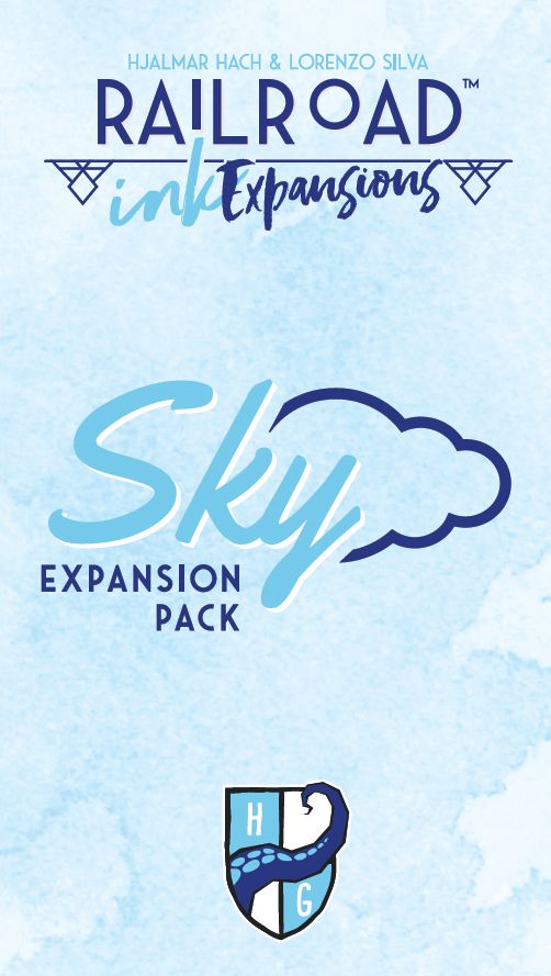 Railroad Ink: Sky Expansion Pack doboz