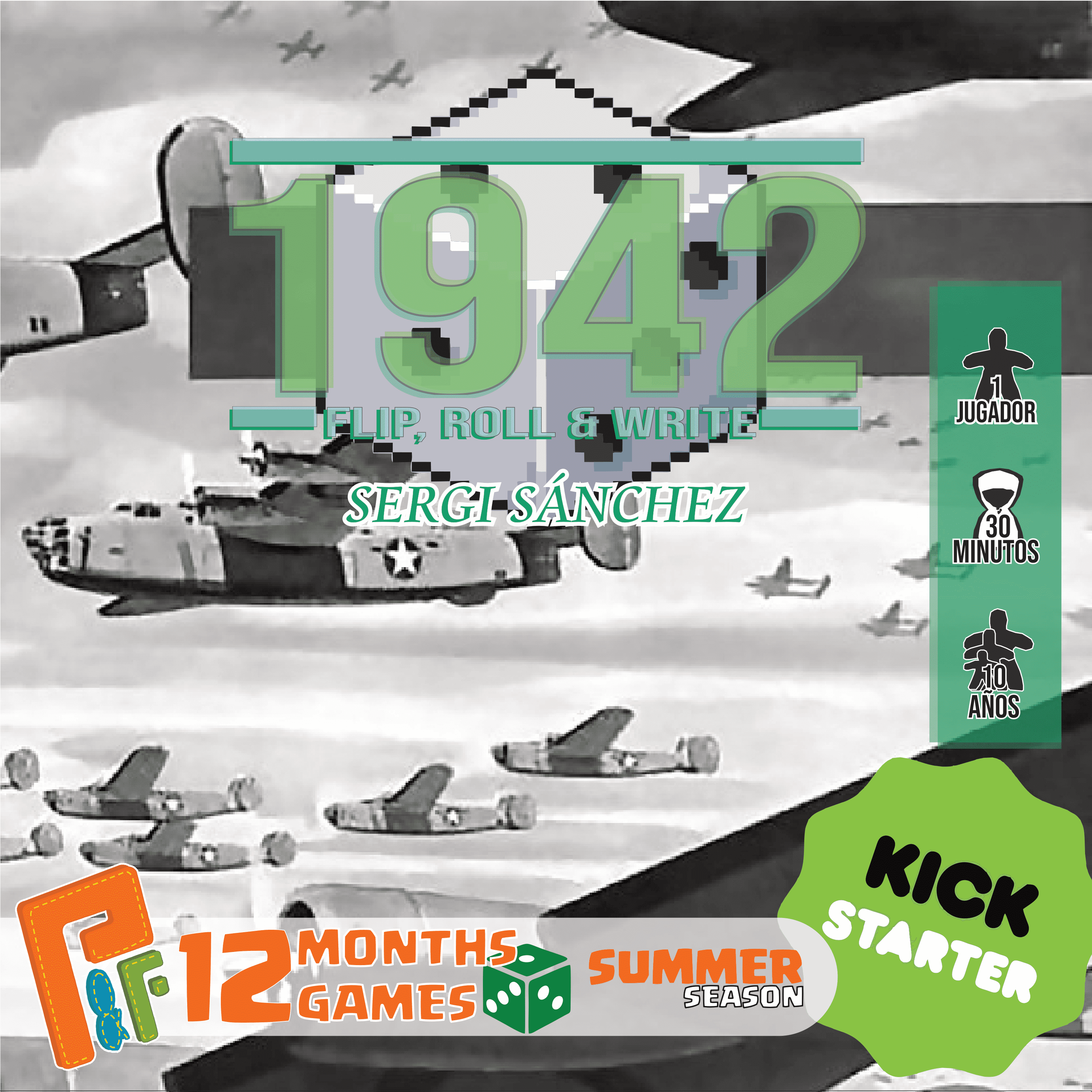 1942 Flip Roll & Write box art