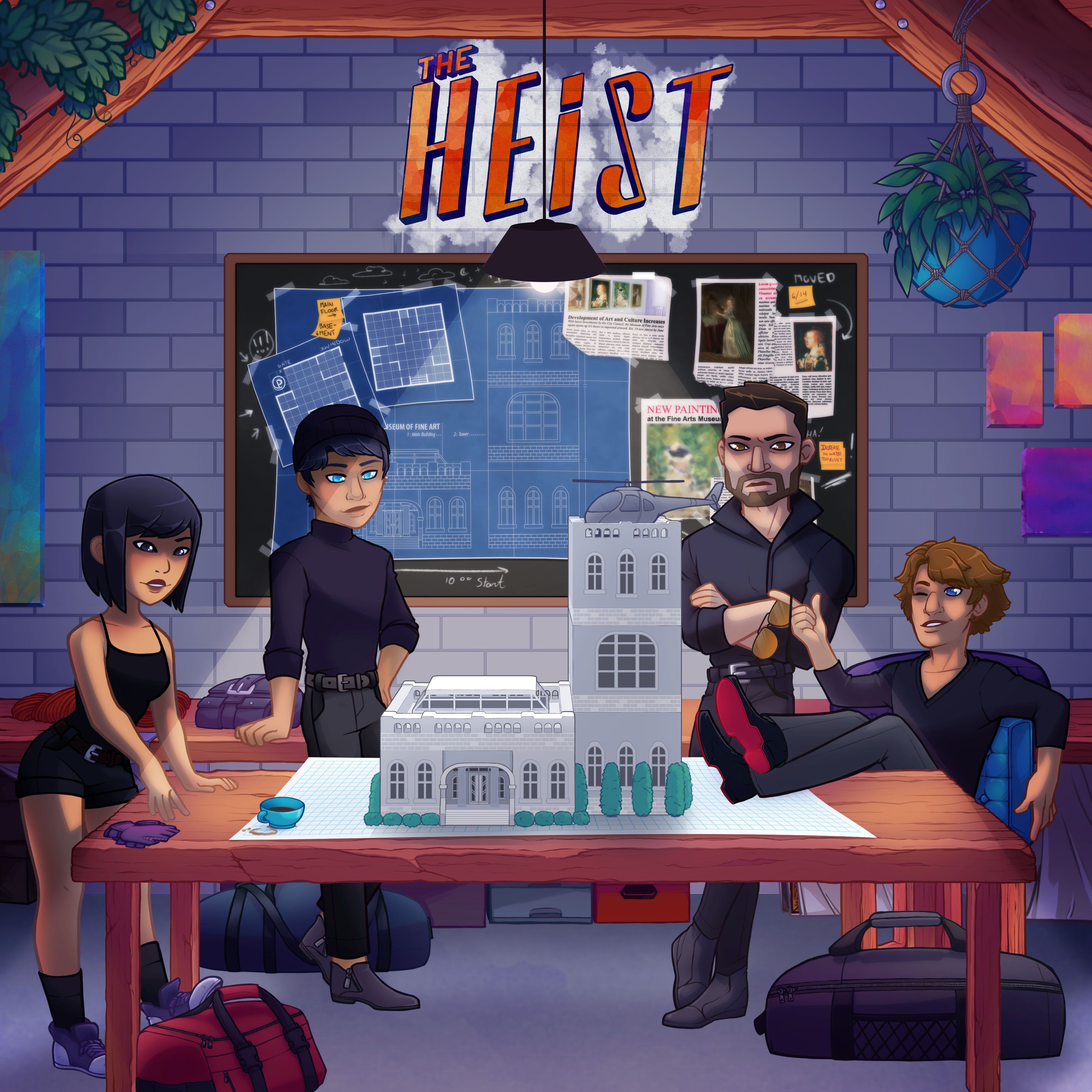 The Heist: The Museum of Fine Art box art