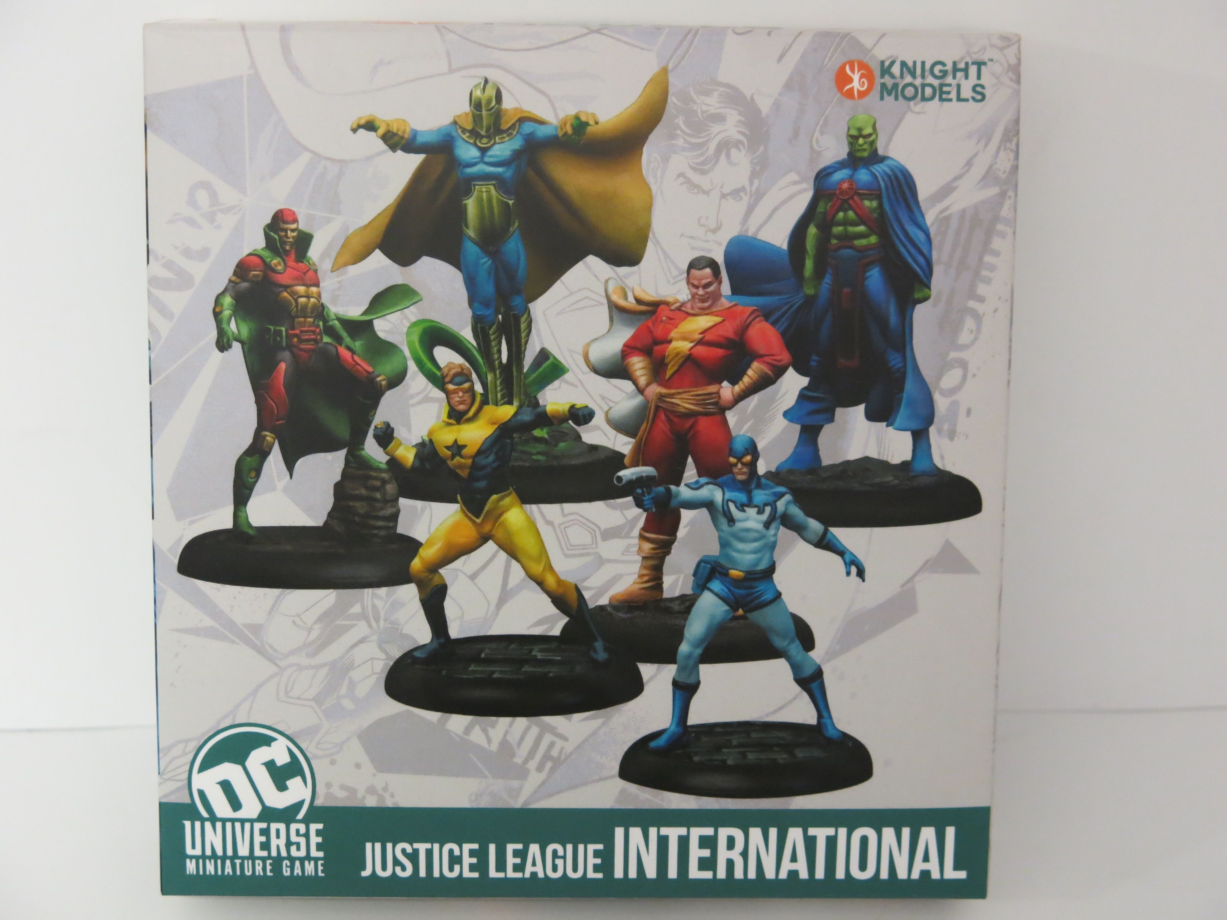 DC Universe Miniature Game: Justice League International box art