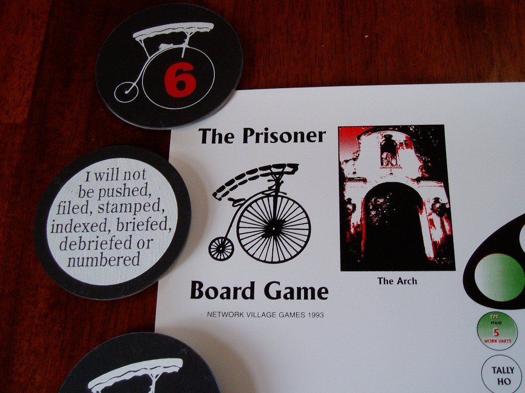 The Prisoner Board Game doboz