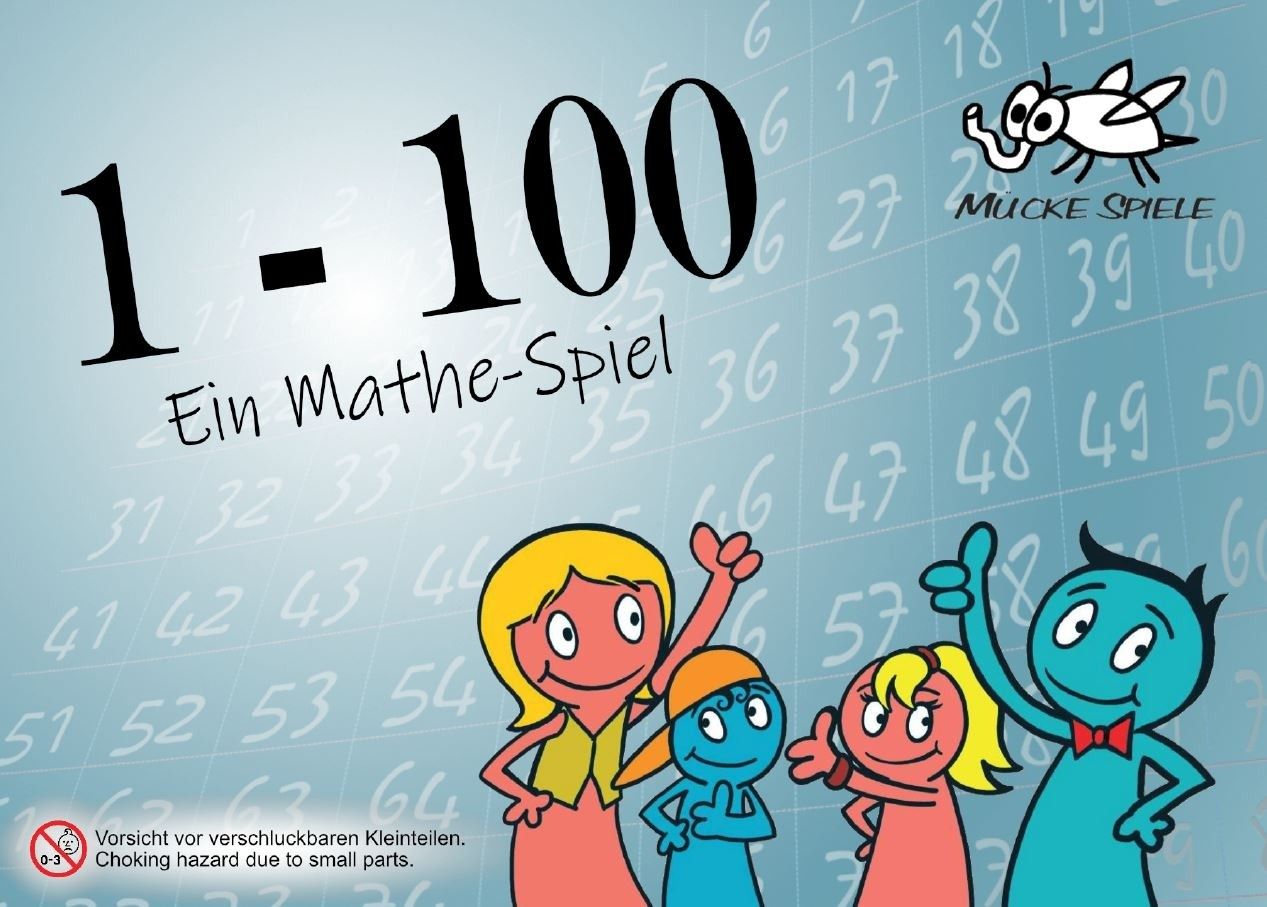 1-100 Mathespiel box art