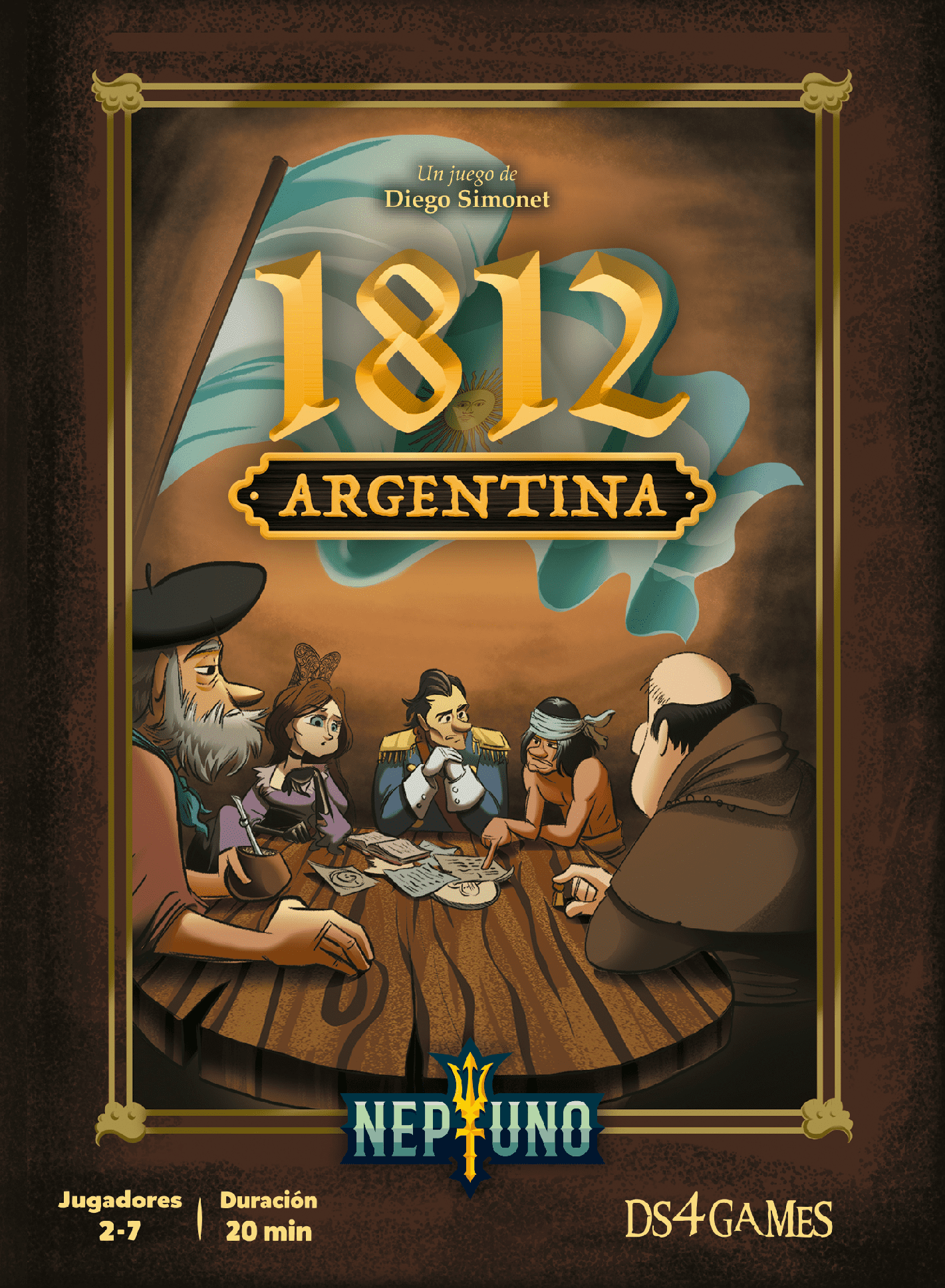 1812 Argentina box art