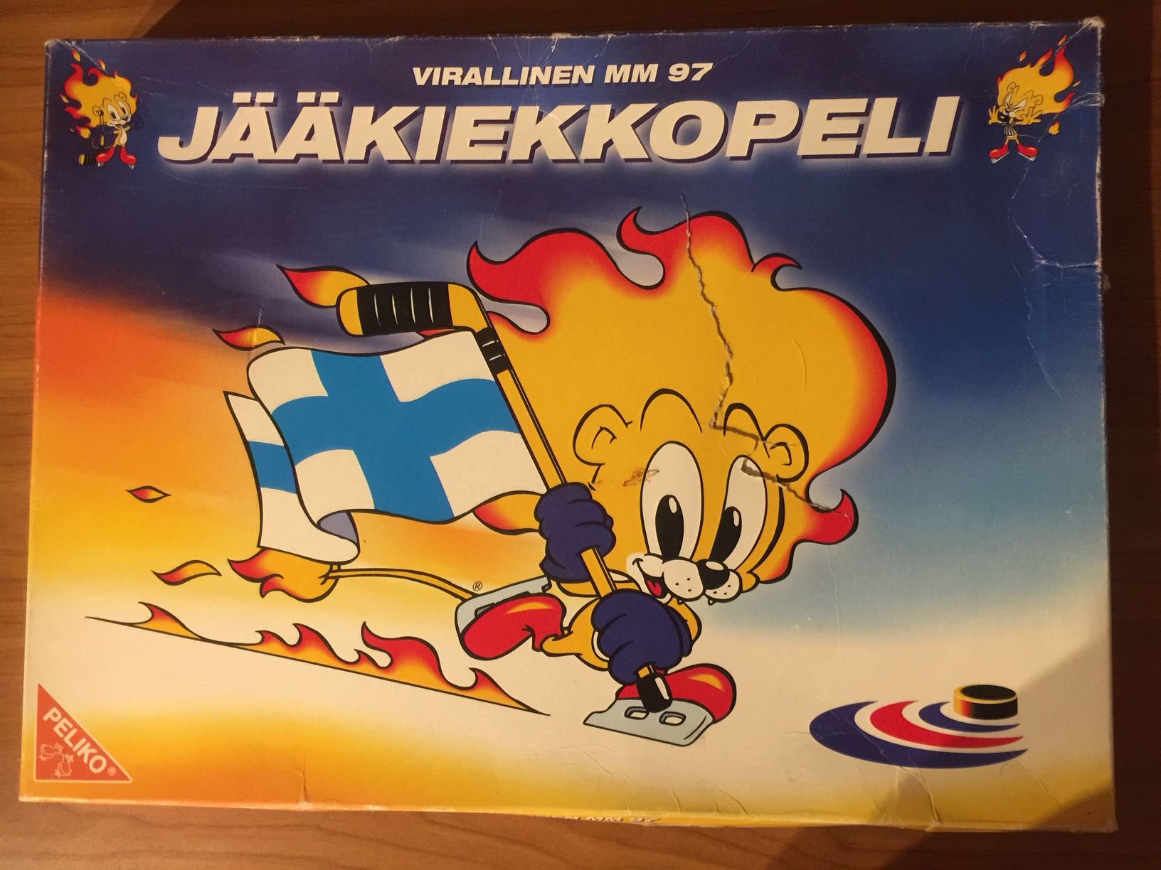 Virallinen MM 97 jääkiekkopeli box art