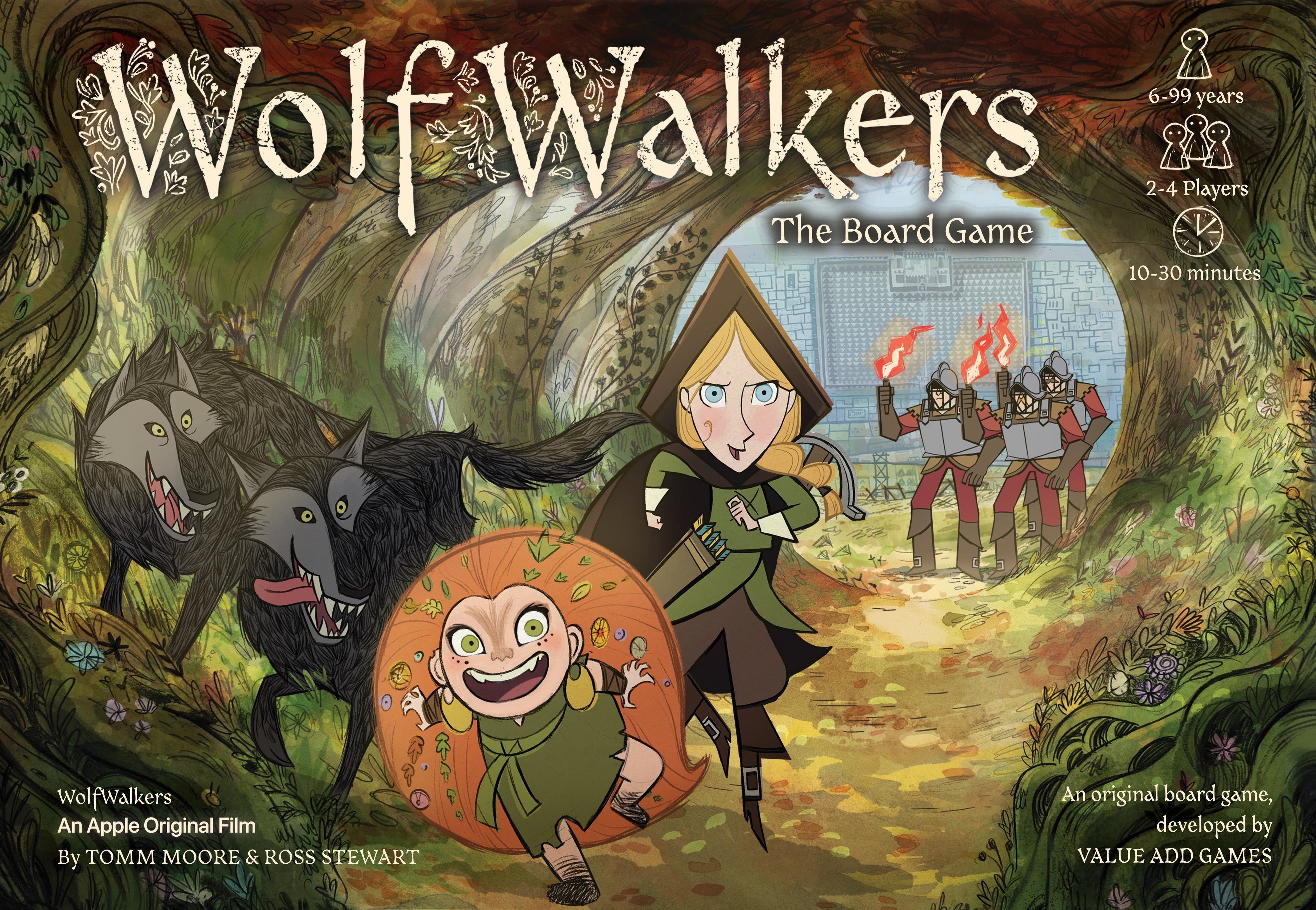 WolfWalkers: The Board Game doboz