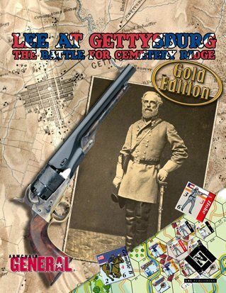 Coperta Lee at Gettysburg: The Battle for Cemetery Ridge (Gold Edition)