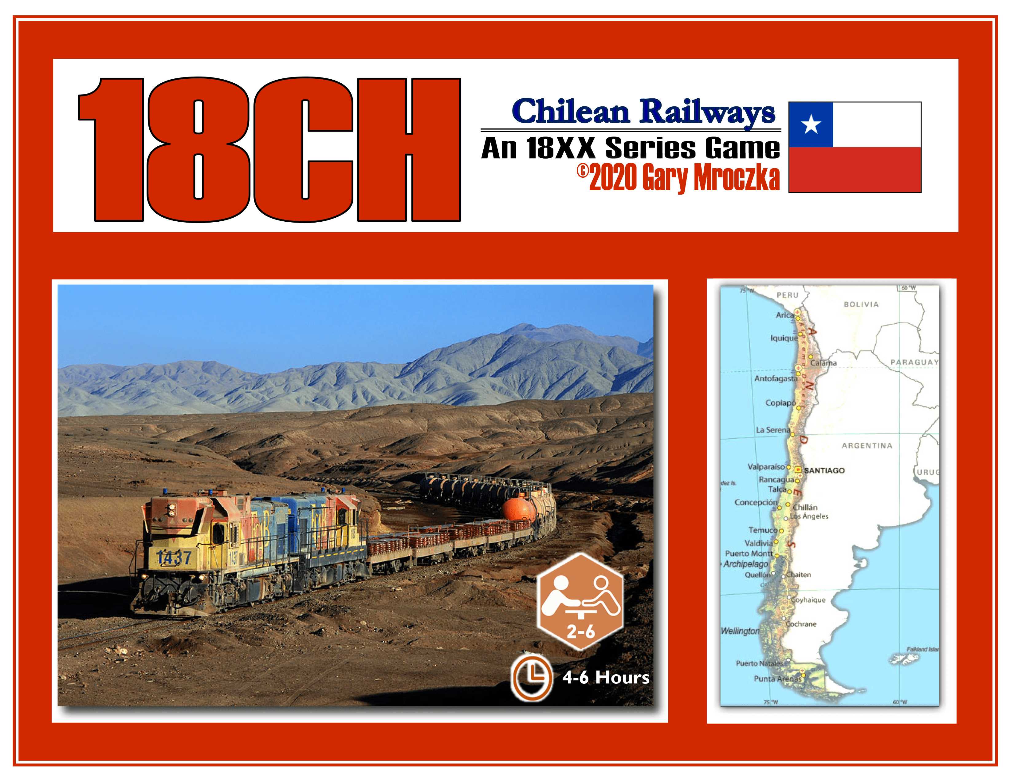 18CH: Chilean Railways box art