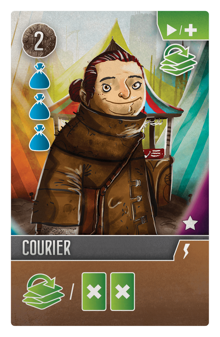 Viscounts of the West Kingdom: Courier doboz