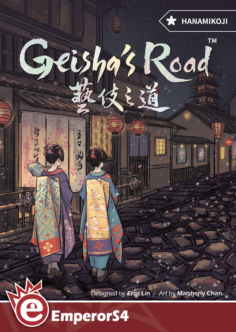 Coperta Hanamikoji: Geisha's Road