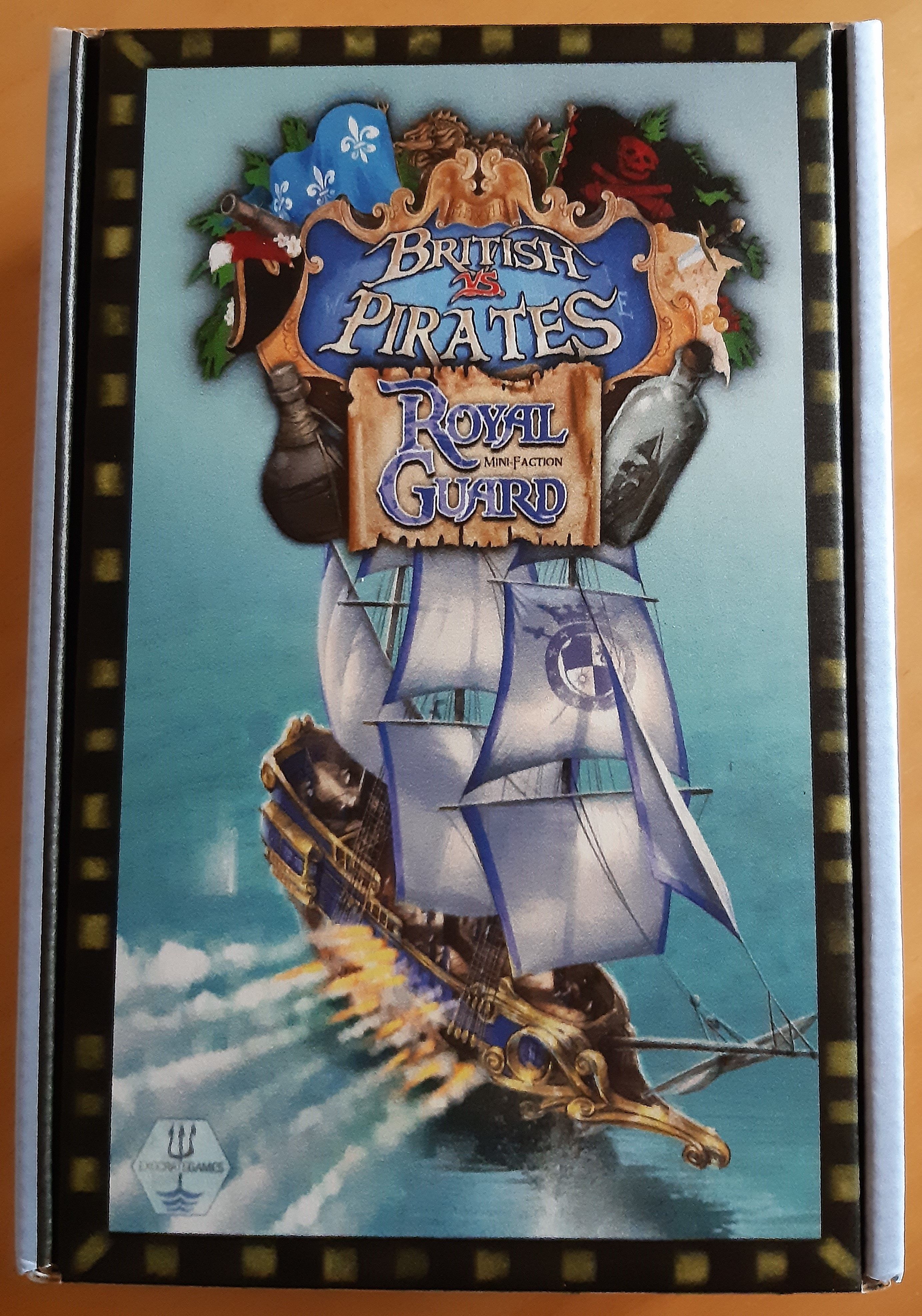 British vs Pirates: Royal Guard Limited Mini Faction doboz
