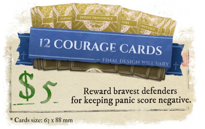 Stronghold: Undead (Second Edition) – Courage Cards box art