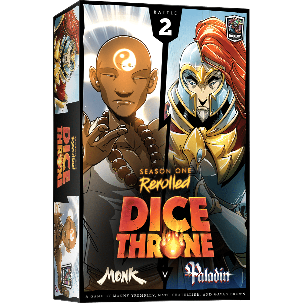 Coperta Dice Throne: Season One ReRolled – Monk v. Paladin