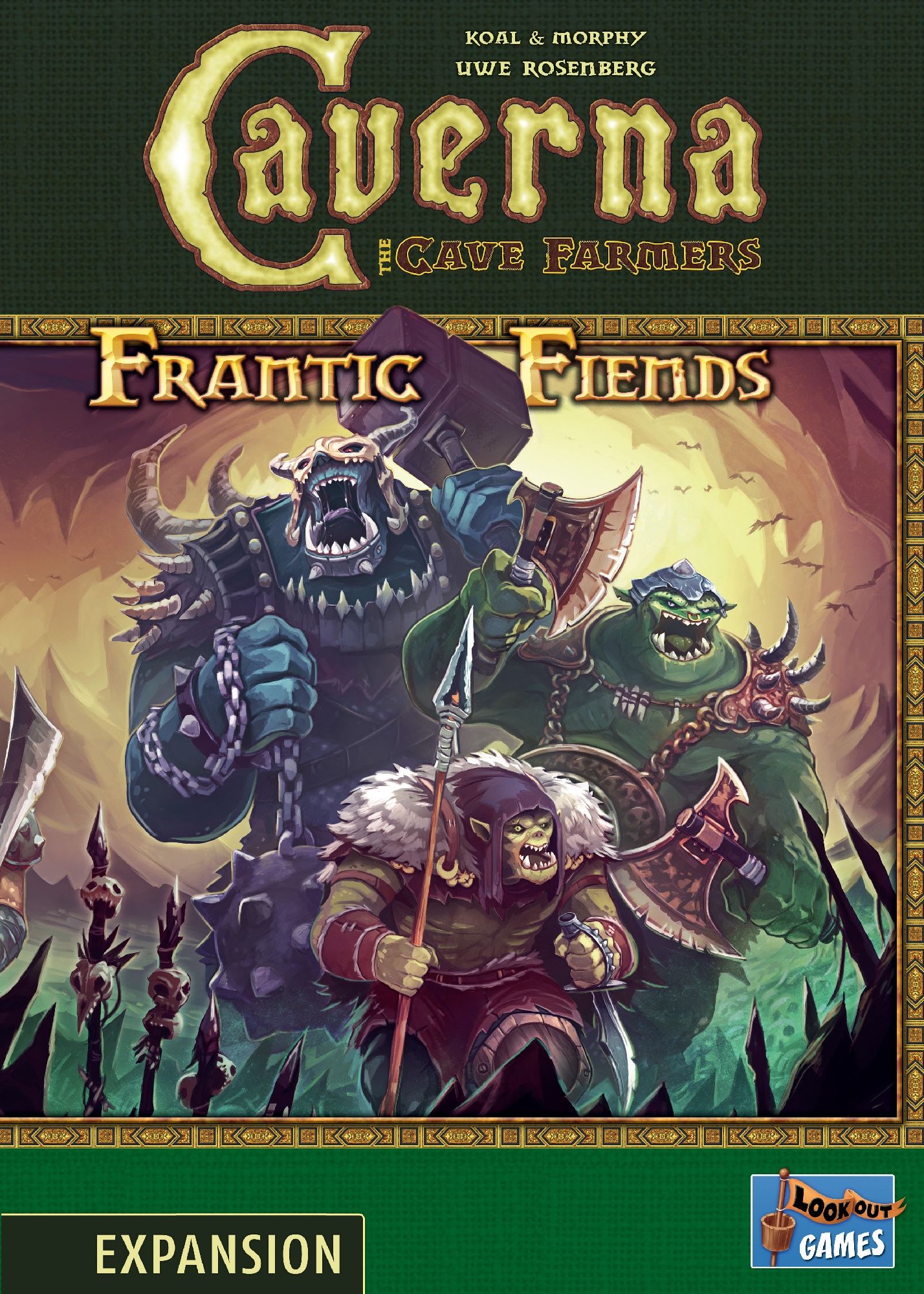 Caverna: Frantic Fiends box art