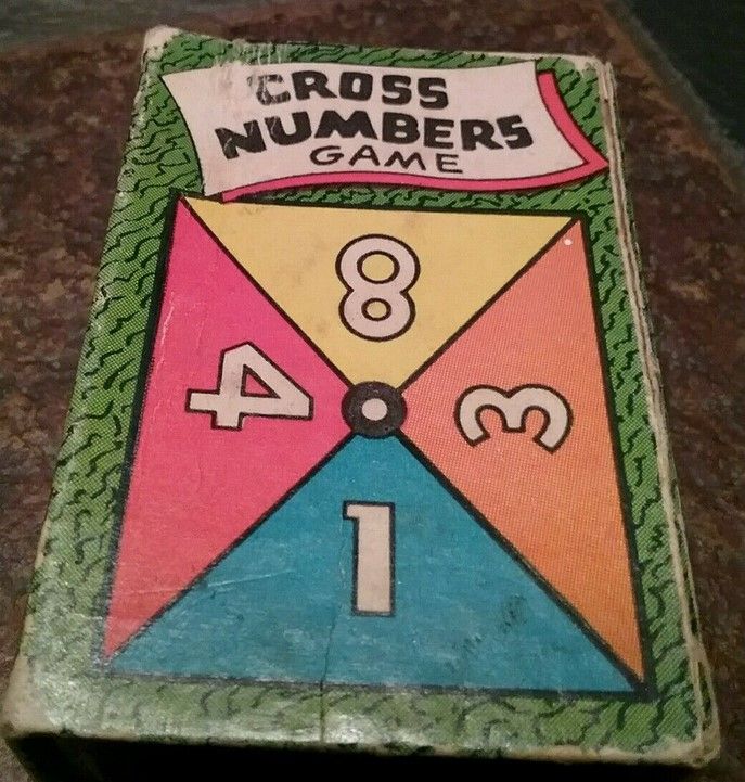 Cross Numbers Game box art