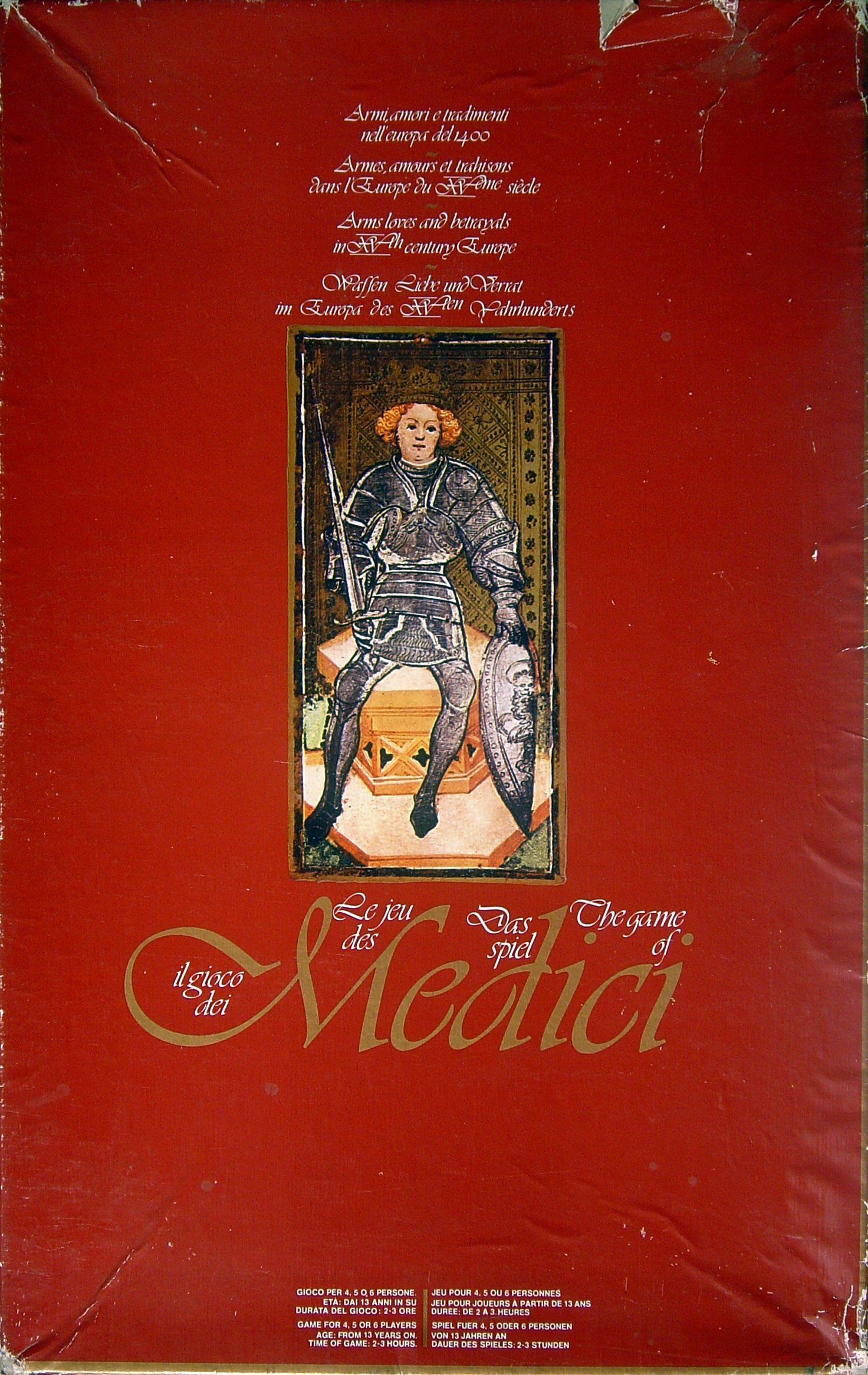 Coperta The Game of Medici: Arms, Loves and Betrayals in XVth Century Europe