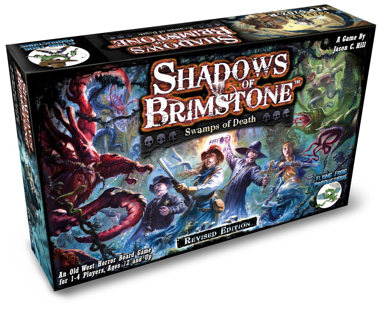 Shadows of Brimstone: Swamps of Death (Revised Edition) box art