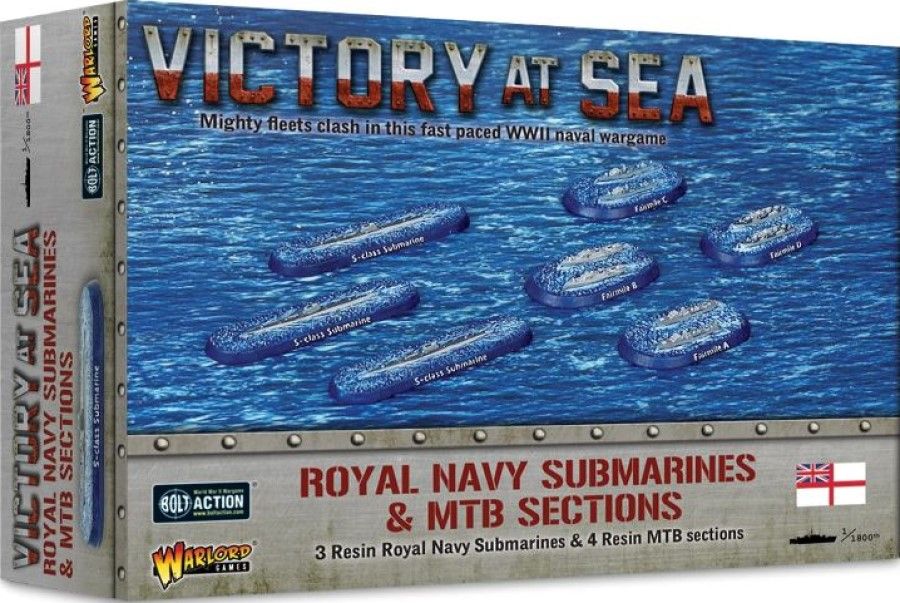 Victory at Sea: Royal Navy Submarines & MTB sections box art
