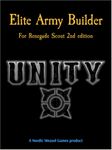 Unity: Elite Army Builder for Renegade Scout 2nd Edition