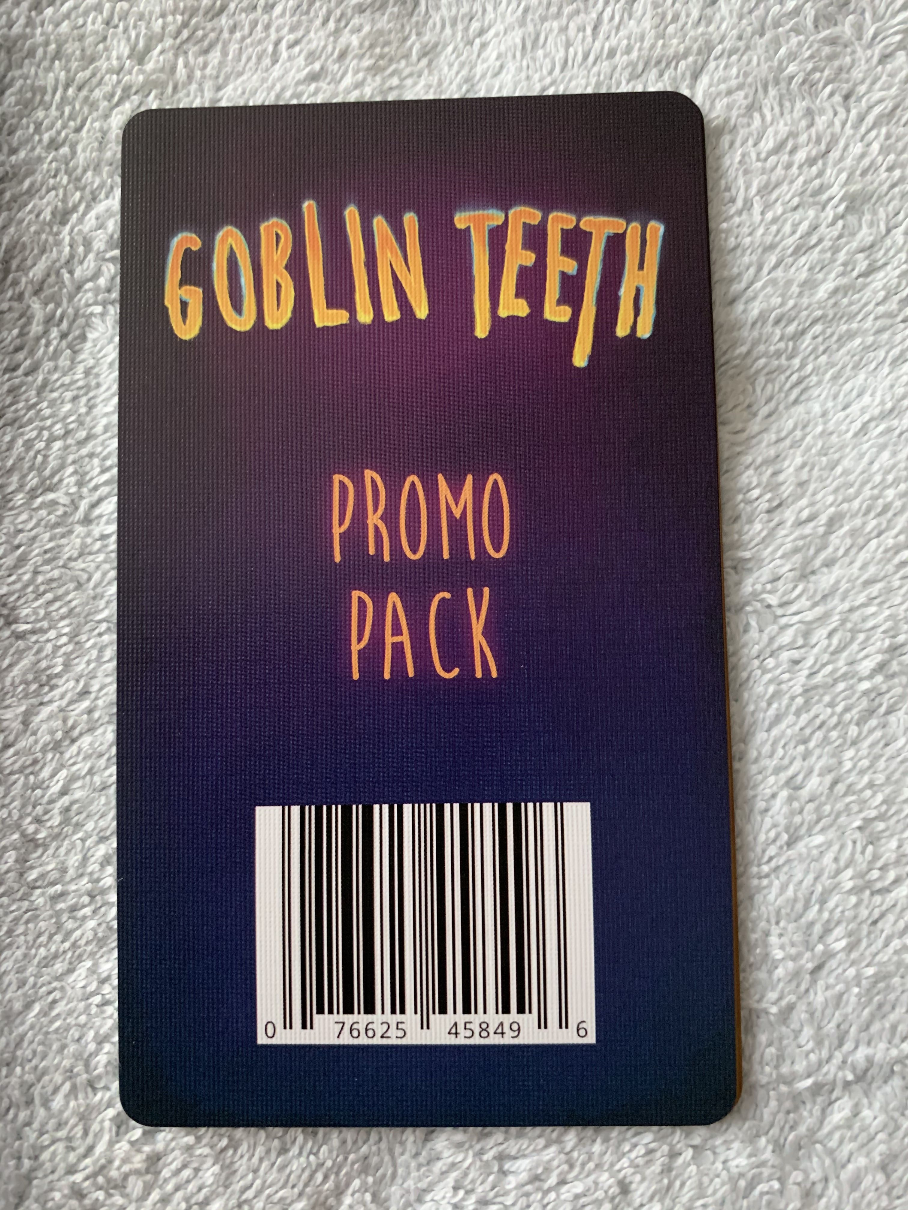 Coperta Goblin Teeth: Promo Pack