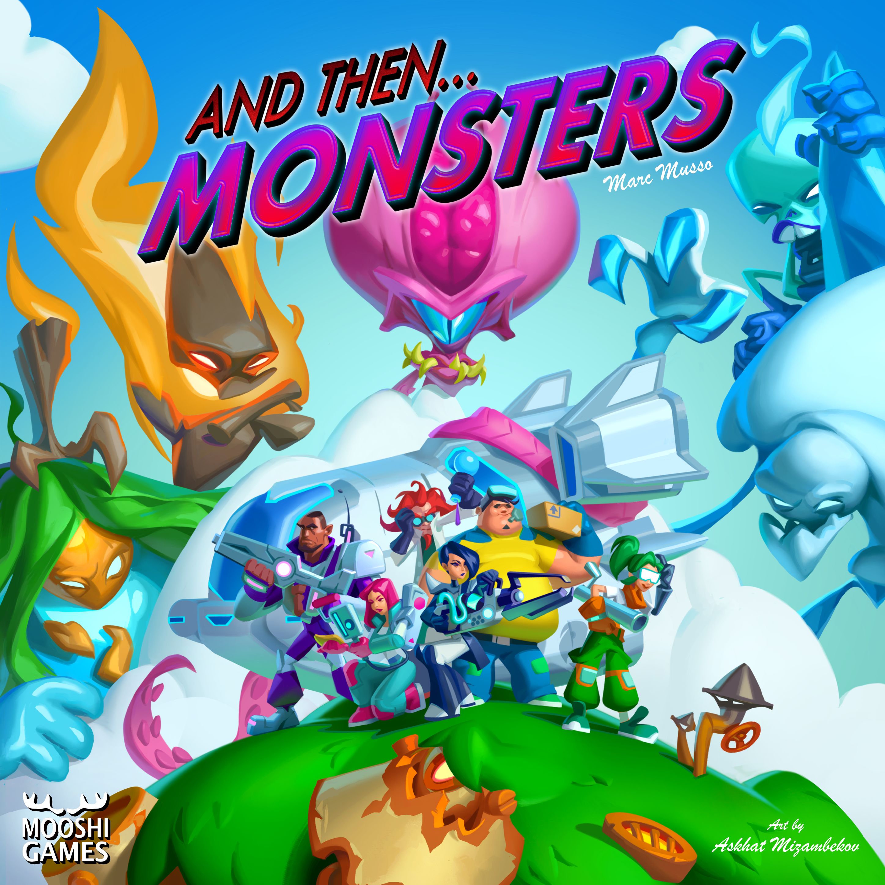 And Then Monsters doboz