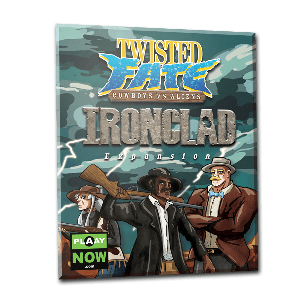 Twisted Fate: Cowboys vs. Aliens Ironclad Expansion doboz