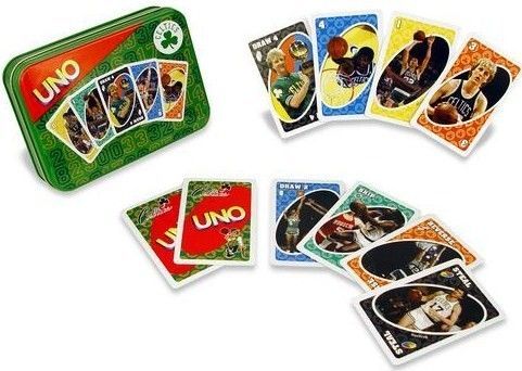 UNO: Boston Celtics Legends box art