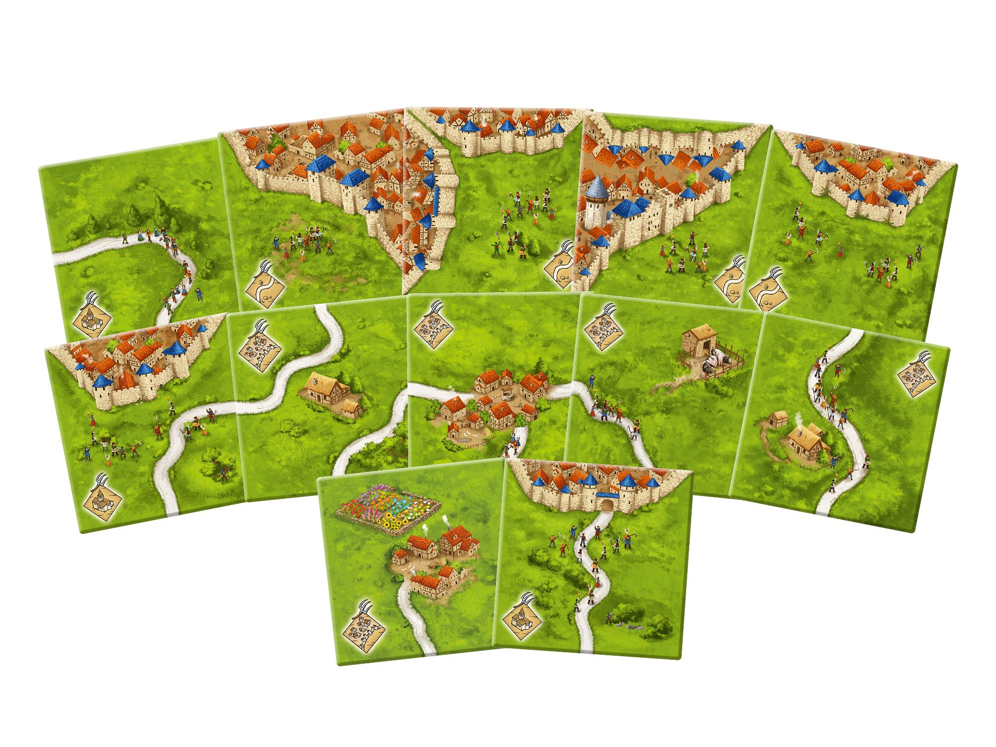 Carcassonne: The Peasant Revolts (German Edition) doboz