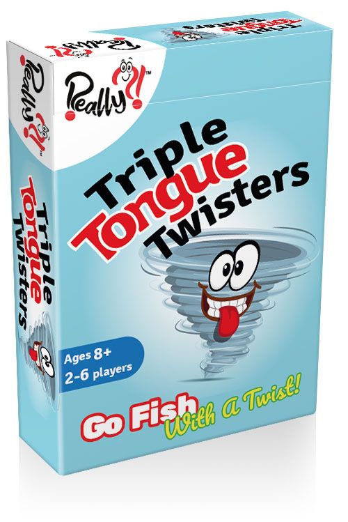 Triple Tongue Twisters: Go Fish with a Twist! box art