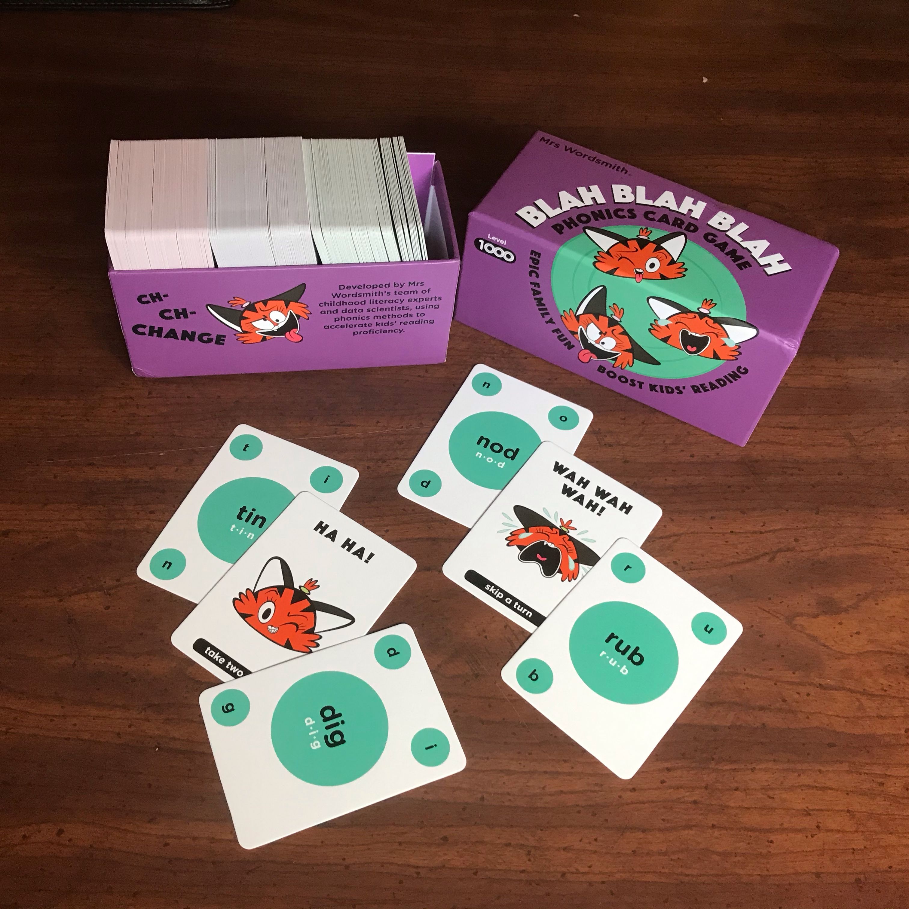 Blah Blah Blah box art