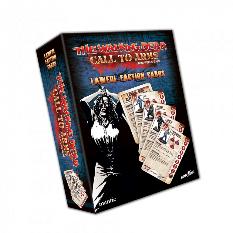 The Walking Dead: Call to Arms – Lawful Faction Cards box art