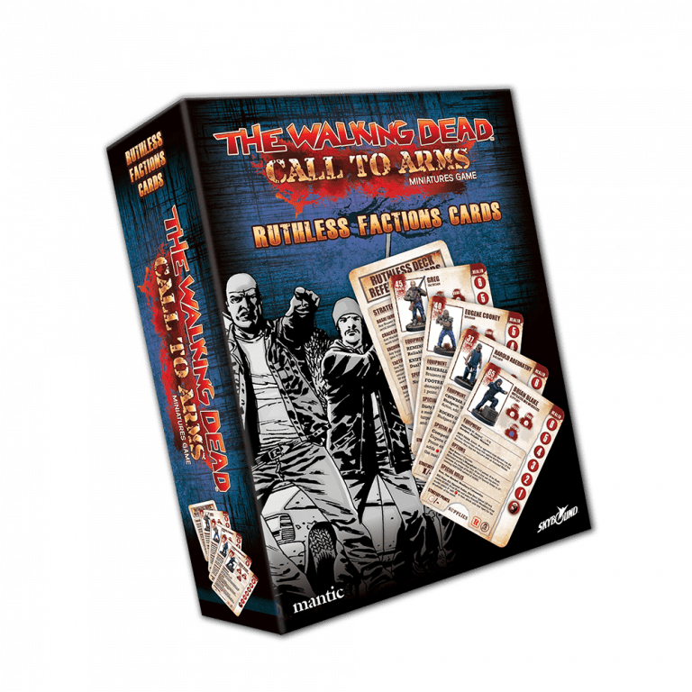 Coperta The Walking Dead: Call to Arms – Ruthless Factions Cards