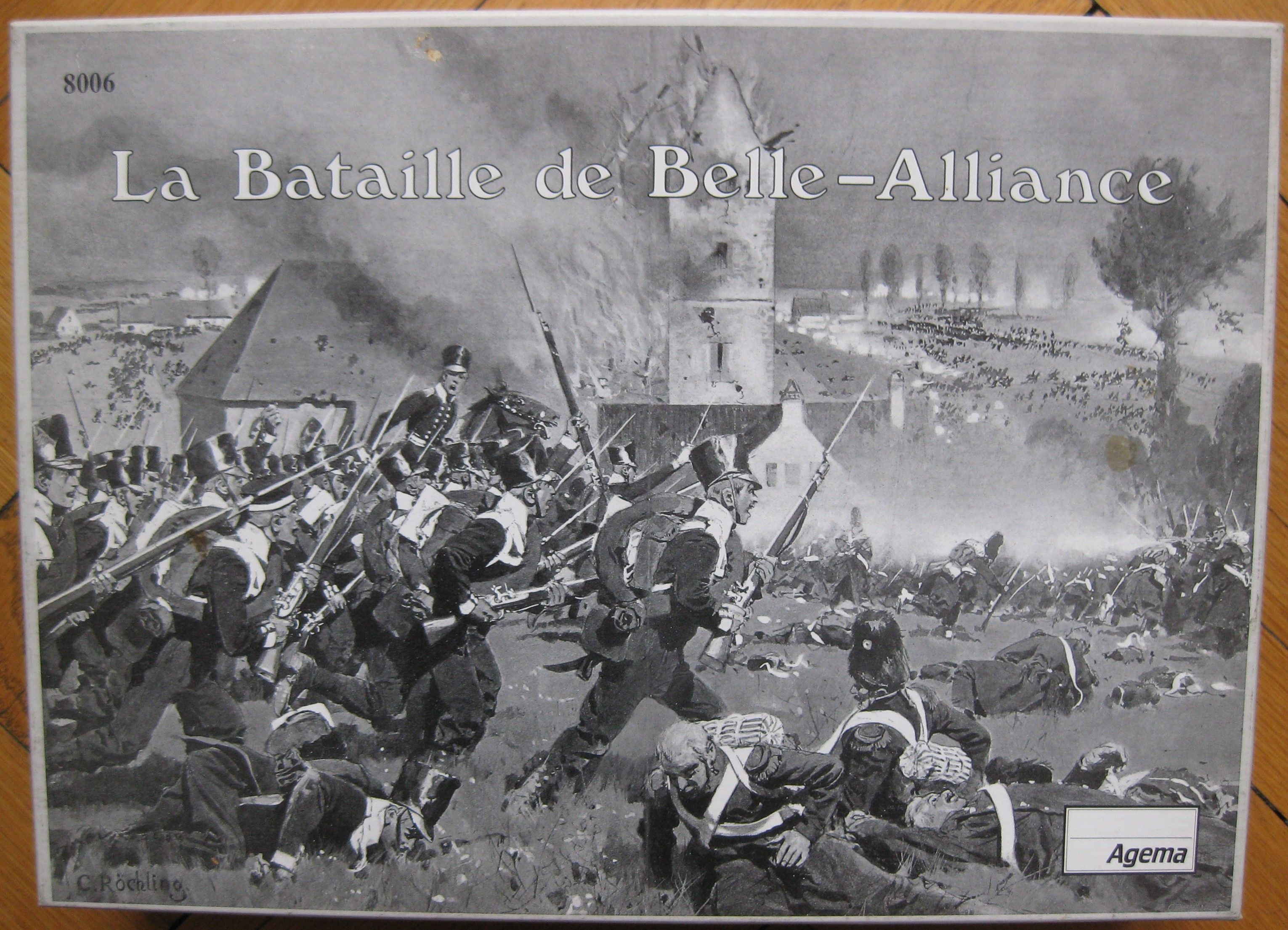 La Bataille de Belle-Alliance box art