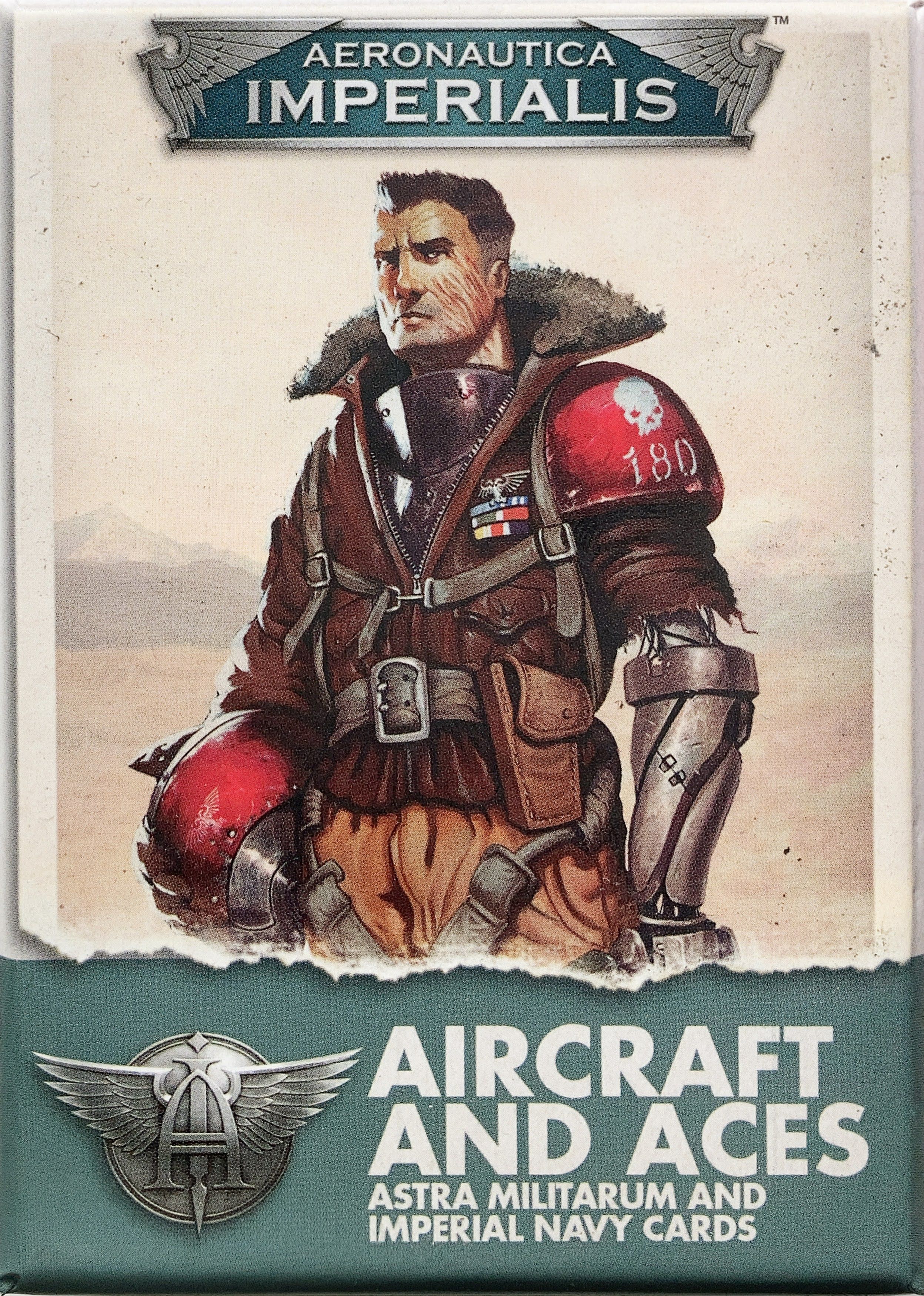 Aeronautica Imperialis: Aircraft and Aces – Astra Militarum and Imperial Navy Cards doboz