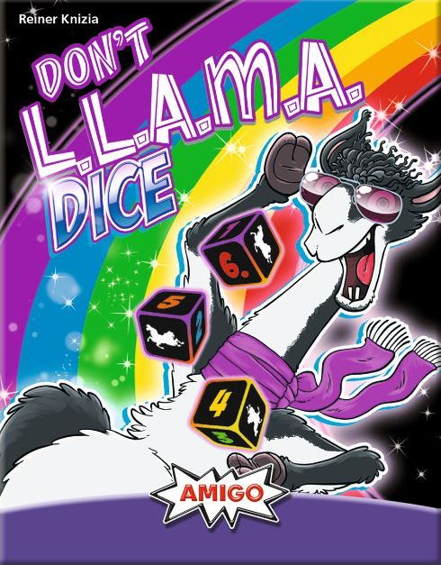 Don't L.L.A.M.A. Dice box art